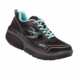 Gravity Defyer GDEFY VersoShock ION Black & Teal Orthotic Sneakers - Size 6.5